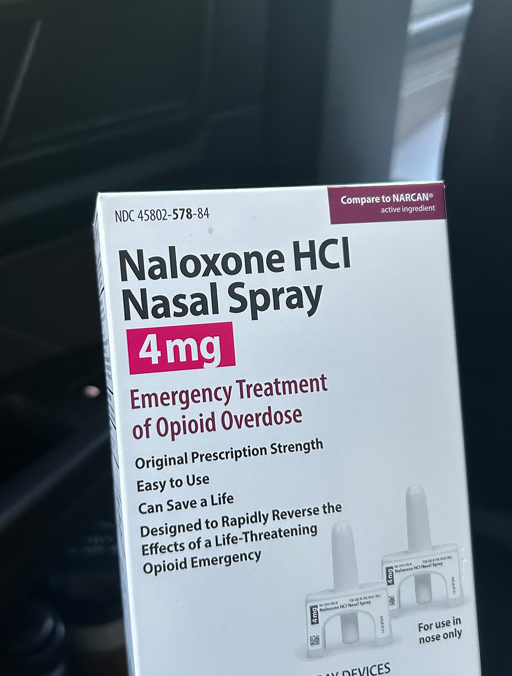 Narcan nasal spray