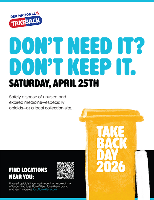 Take Back Day 2026 Flyer Color