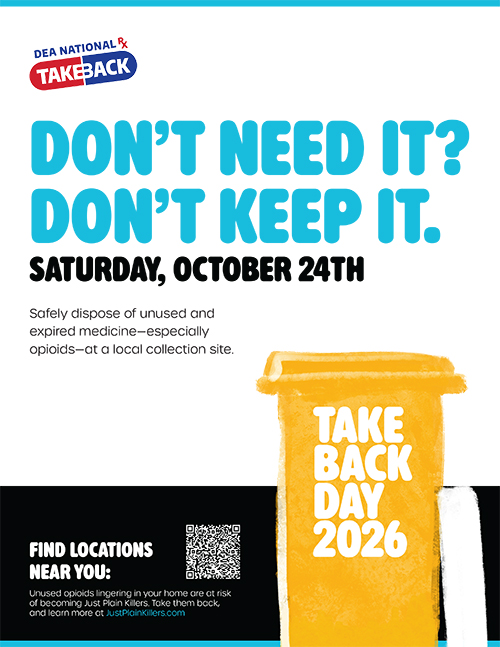 Take Back Day 2026 Flyer Color
