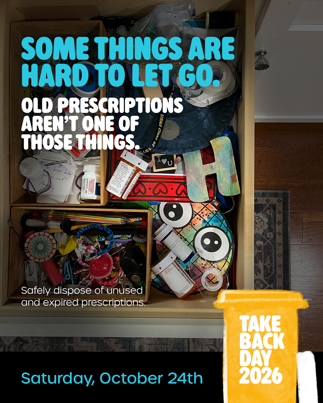 Drawer Clean Out Graphic